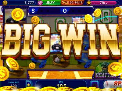 Menú de navegación de casino online